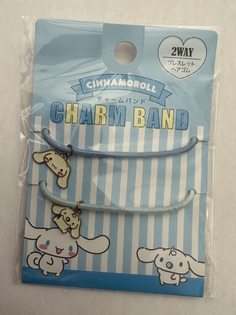 Sanrio Cinnamoroll and Milk 2WAY Charm Band